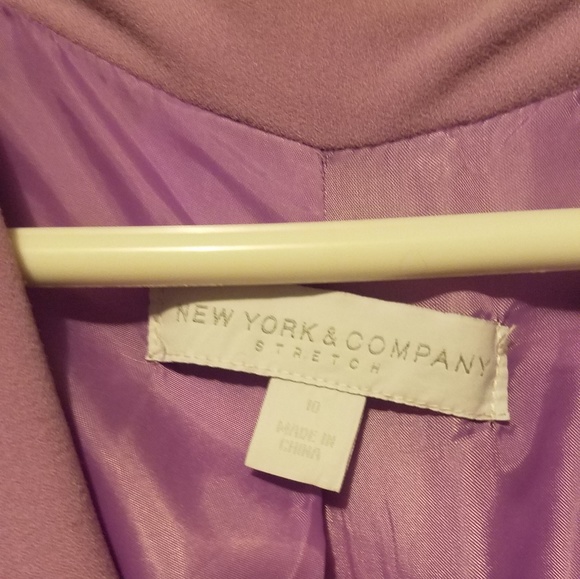 Lavender two button blazer - Picture 5 of 5